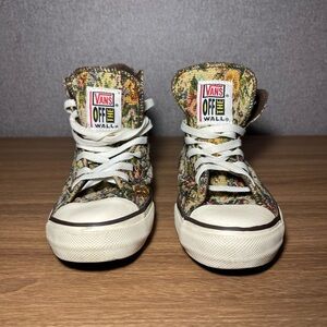 Vintage Vans High Top “Grandmas Couch” Upholstery Size 5